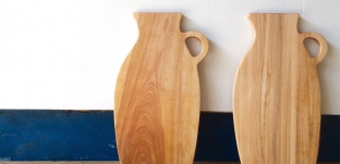 料理家 栗原はるみさん「オリジナルカッティングボード」の製作を担当させていただきました。