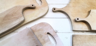 ナチュラル&ハーモニックプランツ様でのワークショップ、まな板メンテナンス受注会が終了しました