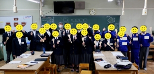 植田中学校生の生徒さんに向けてワークショップを開催させていただきました