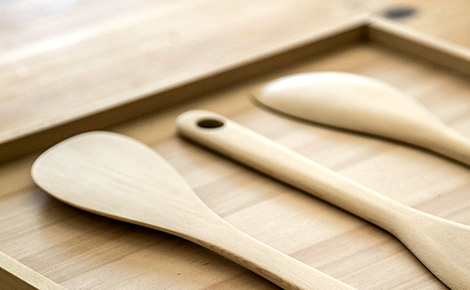 ひのきのターナー・しゃもじ