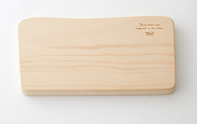 木下あおいさん オリジナルまな板